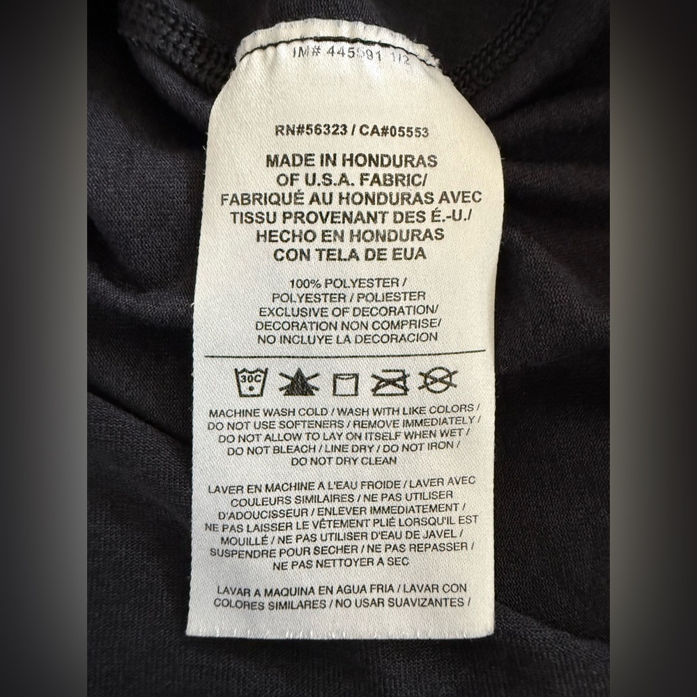 Bundle: 2 Nike Dri-FIT V-Neck Tees | Black | Size x-Small - Picture 3 of 5